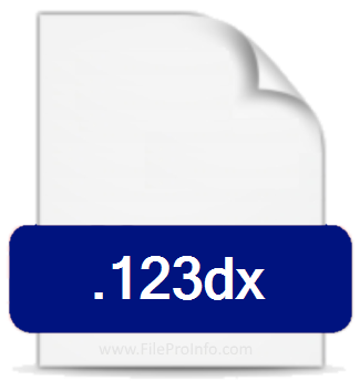 .123DX file extension.