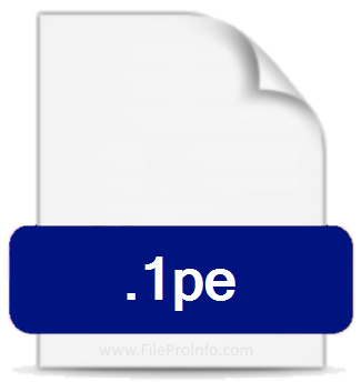 .1PE file extension.