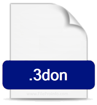 .3DON file extension.