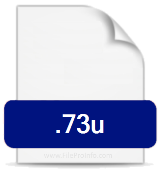 .73U file extension.