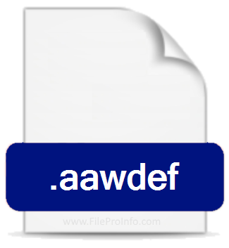 .AAWDEF file extension.