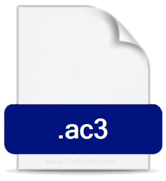 .AC3 file extension.