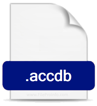 .ACCDB file extension.