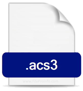 .ACS3 file extension.