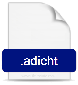 .ADICHT file extension.