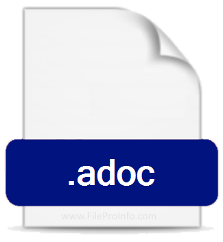 .ADOC file extension.