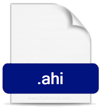 .AHI file extension.