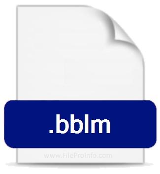 .BBLM file extension.