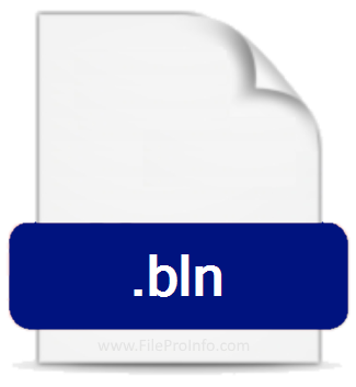 .BLN file extension.