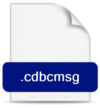 .CDBCMSG file extension.