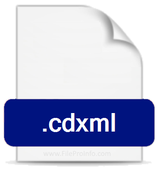 .CDXML file extension.