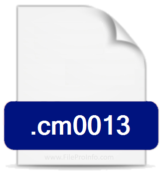 .CM0013 file extension.