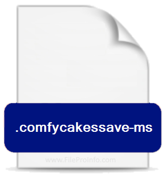 .COMFYCAKESSAVE-MS file extension.