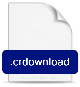 .CRDOWNLOAD file extension.