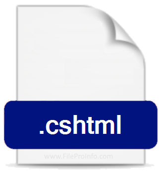 .CSHTML file extension.