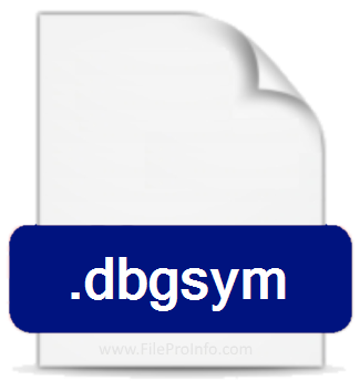 .DBGSYM file extension.