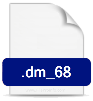 .DM_68 file extension.