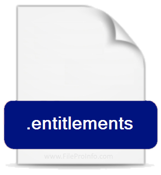 .ENTITLEMENTS file extension.