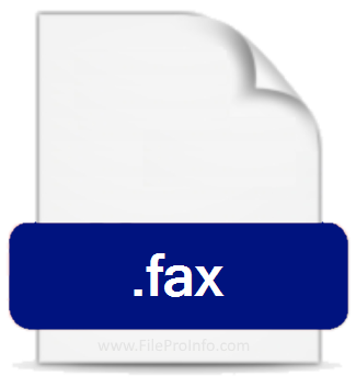 .FAX file extension.