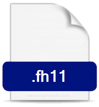 .FH11 file extension.