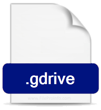 .GDRIVE file extension.