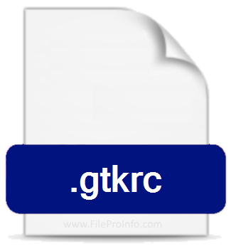 .GTKRC file extension.