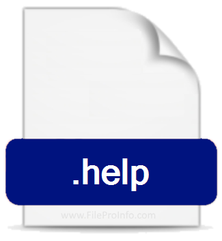 .HELP file extension.