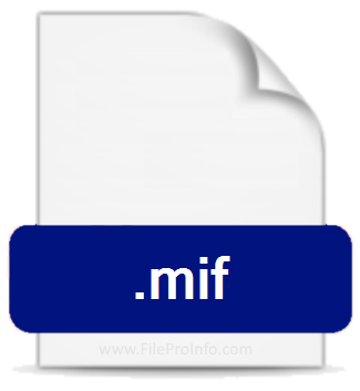 .MIF file extension.