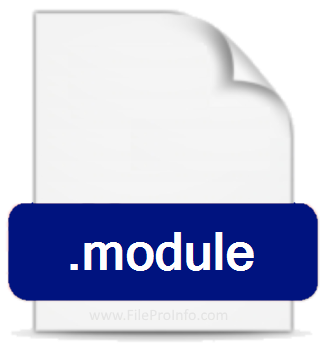 .MODULE file extension.