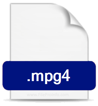 .MPG4 file extension.