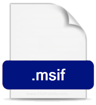 .MSIF file extension.