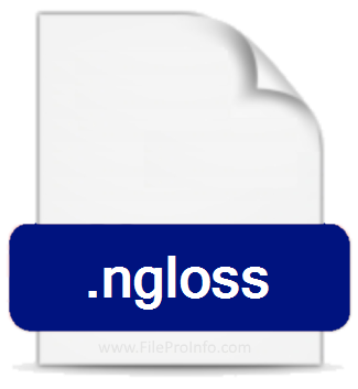 .NGLOSS file extension.