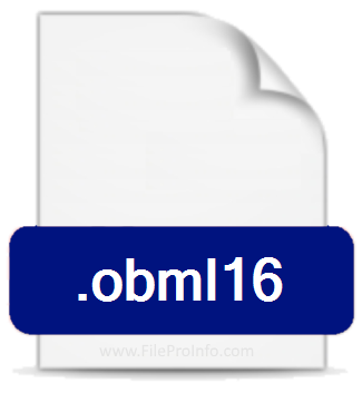 .OBML16 file extension.