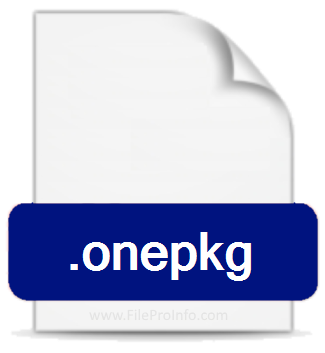 .ONEPKG file extension.