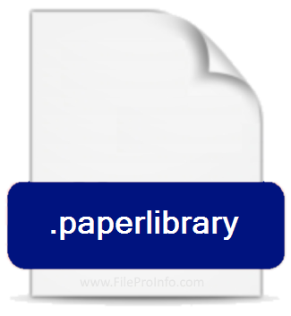 .PAPERLIBRARY file extension.