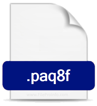 .PAQ8F file extension.