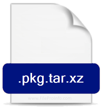 .PKG.TAR.XZ file extension.