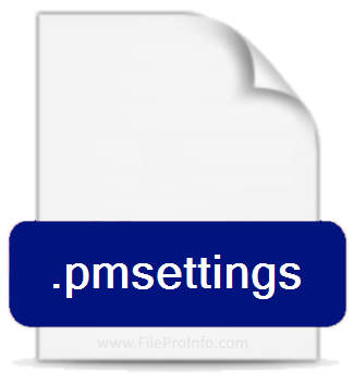 .PMSETTINGS file extension.