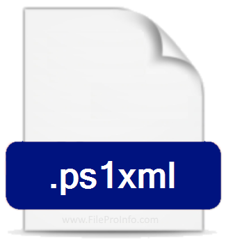 .PS1XML file extension.