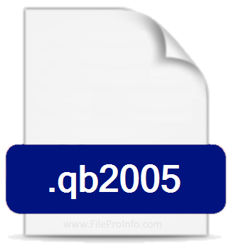 .QB2005 file extension.