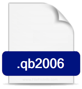 .QB2006 file extension.