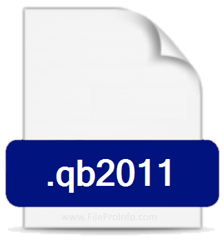 .QB2011 file extension.