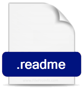 .README file extension.