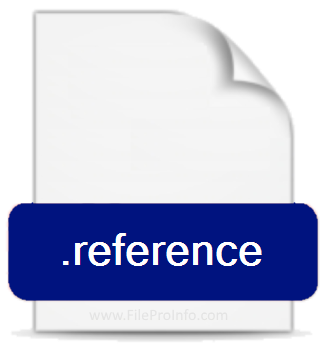 .REFERENCE file extension.