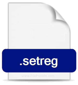 .SETREG file extension.