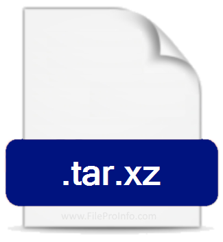 .TAR.XZ file extension.