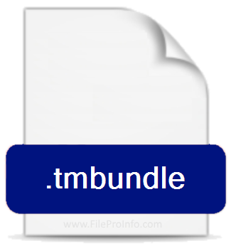 .TMBUNDLE file extension.