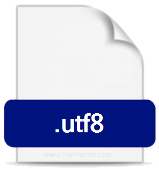 .UTF8 file extension.