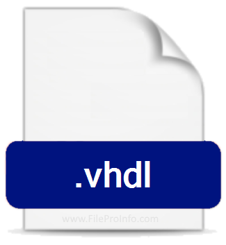 .VHDL file extension.