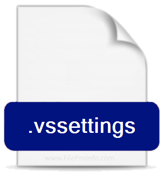 .VSSETTINGS file extension.